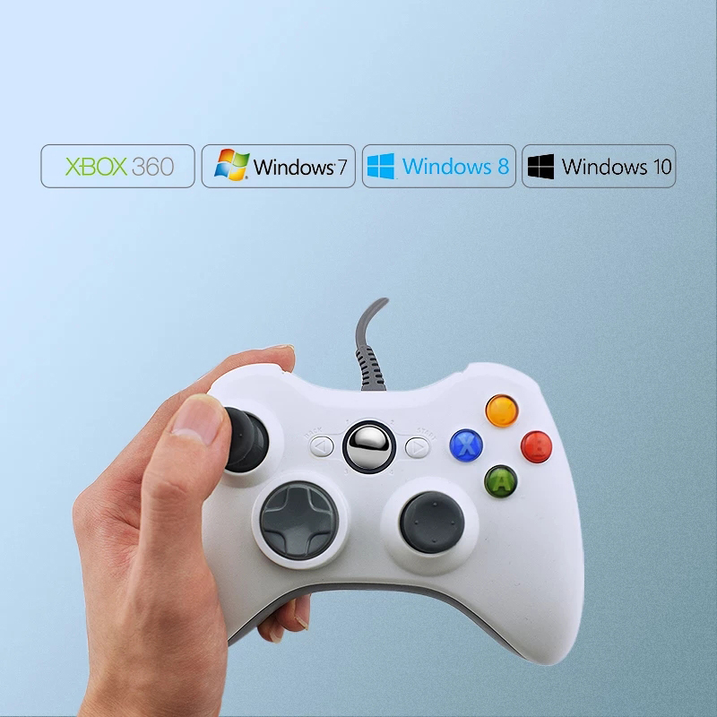 [rogoldVN]USB Wired Gamepad Joystick Official Microsoft PC Controller For Windows 7 8 10