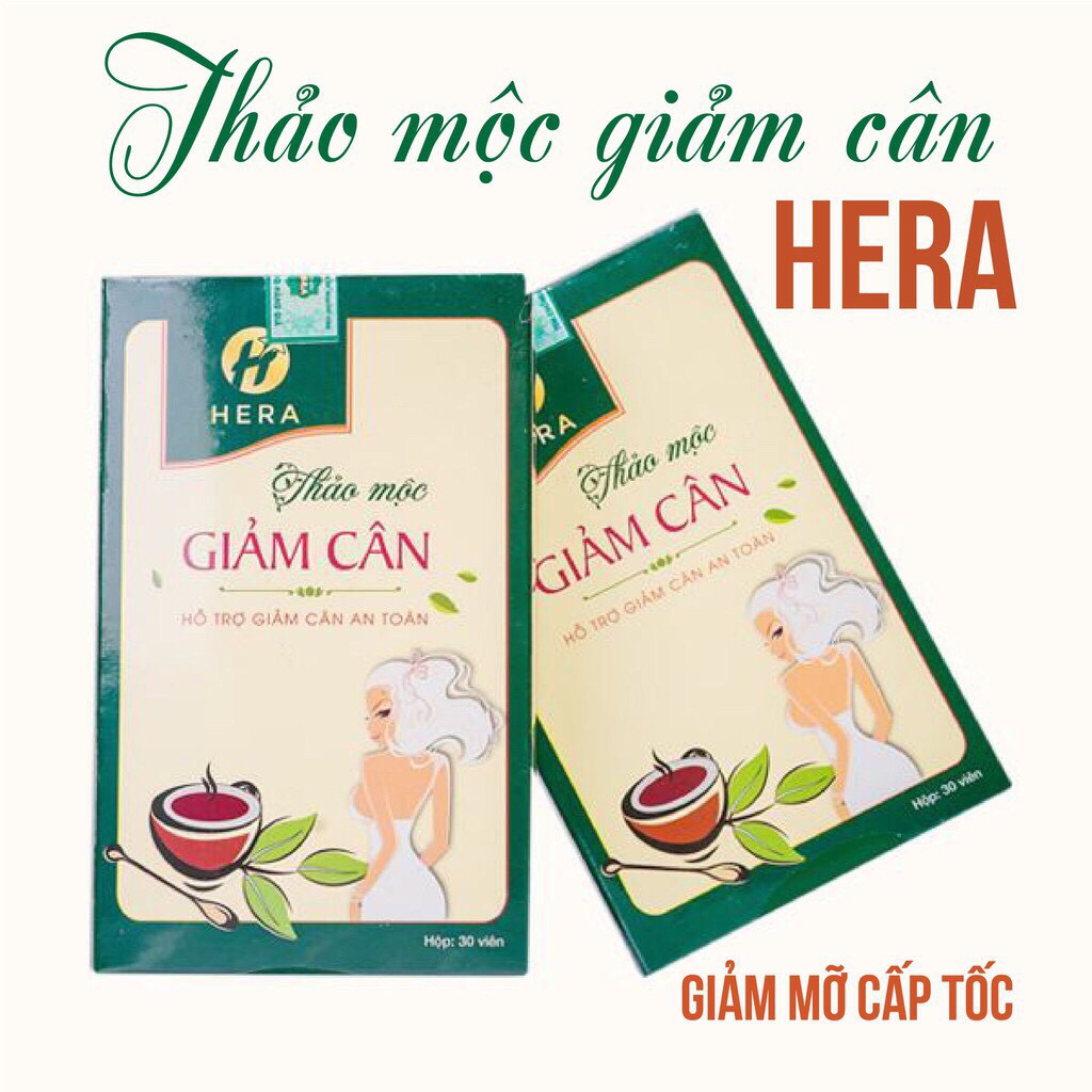 Thảo Mộc Giảm Cân Hera Plus❤️ Giam can Hera - Sản phẩm không phải là thuốc giảm cân