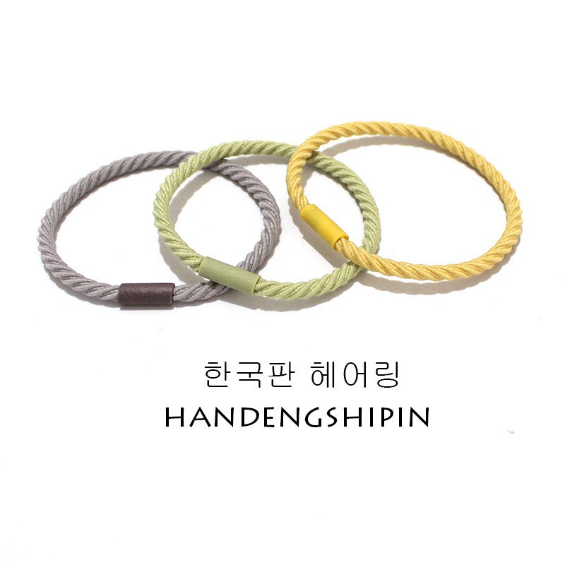 Dây buộc tóc co giãn thời trang nhiều màu sắc dành cho nữ