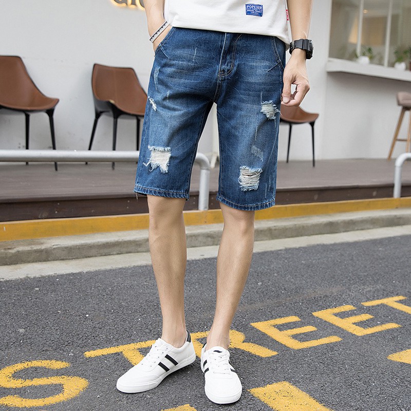 quần bò ngố💖FREESHIP💖quần bò ngố họa tiết rách sờn vải QUANBONGO6Y2 | BigBuy360 - bigbuy360.vn