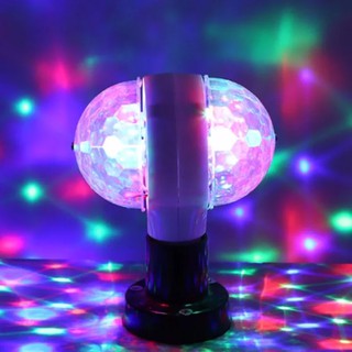 Đèn led cầu xoay 7 màu cực đẹp
