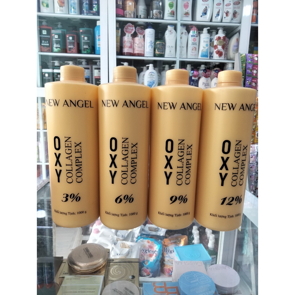 Oxy NEW ANGEL 1000ml Collagen Complex Có Mùi Thơm Không Kích Ứng