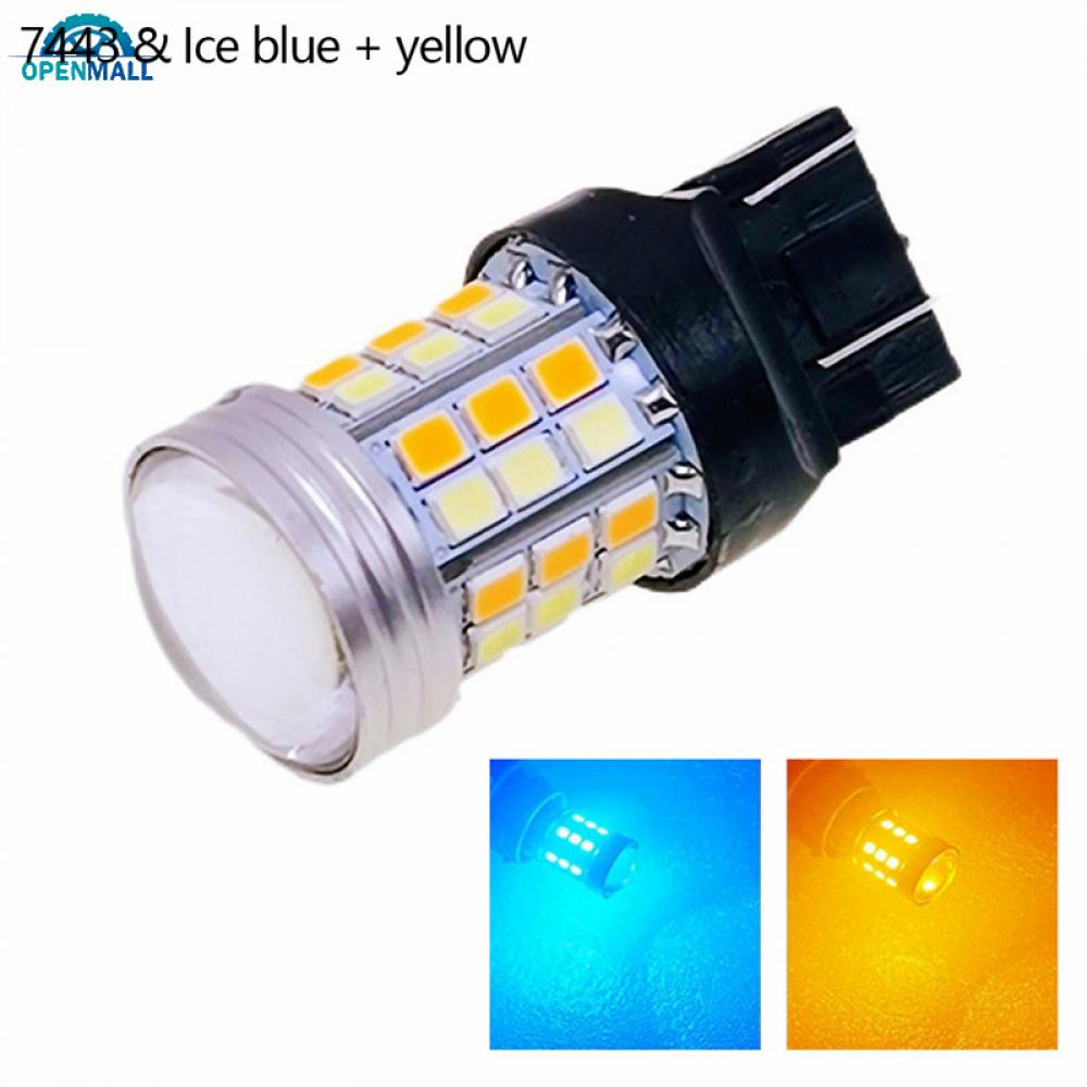 Đèn Tín Hiệu Hai Màu 1157 BAY15D/7443 T20/3157 T25 2835 45SMD Cho Xe Ô Tô