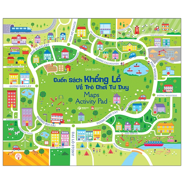 Sách Cuốn Sách Khổng Lồ Về Trò Chơi Tư Duy - Maps Activity Pad | BigBuy360 - bigbuy360.vn