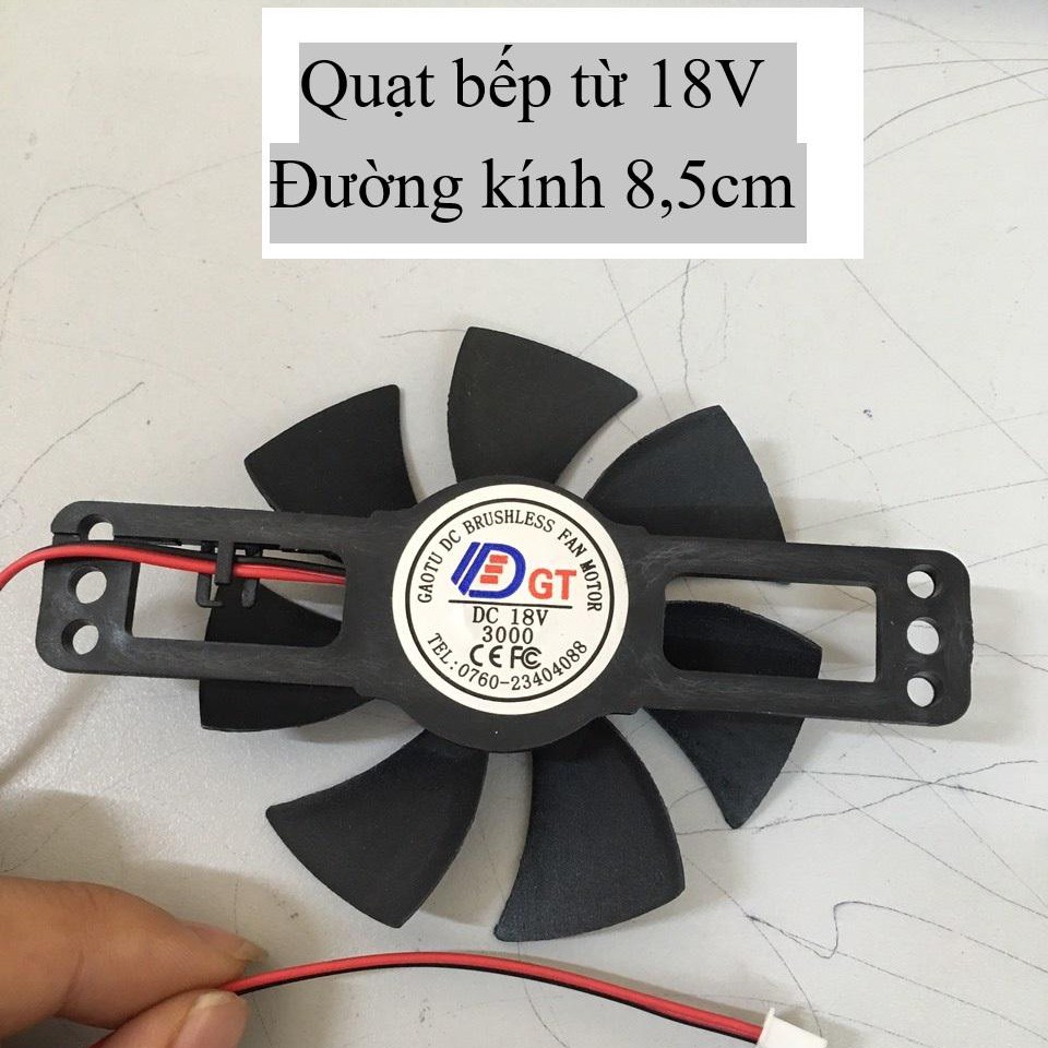 Quạt tản nhiệt bếp từ 18v Quạt hồng ngoại tản nhiệt bếp từ 18v