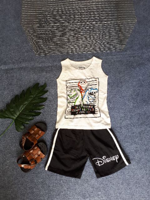 Đồ bộ ba lỗ bé trai hàng xuất dư VNXK hiệu Disney size 1-5t