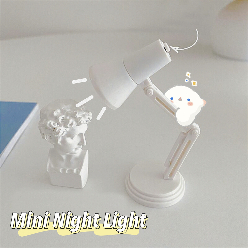 đèn ngủ để bàn Mini Màu Trơn Xinh Xắn