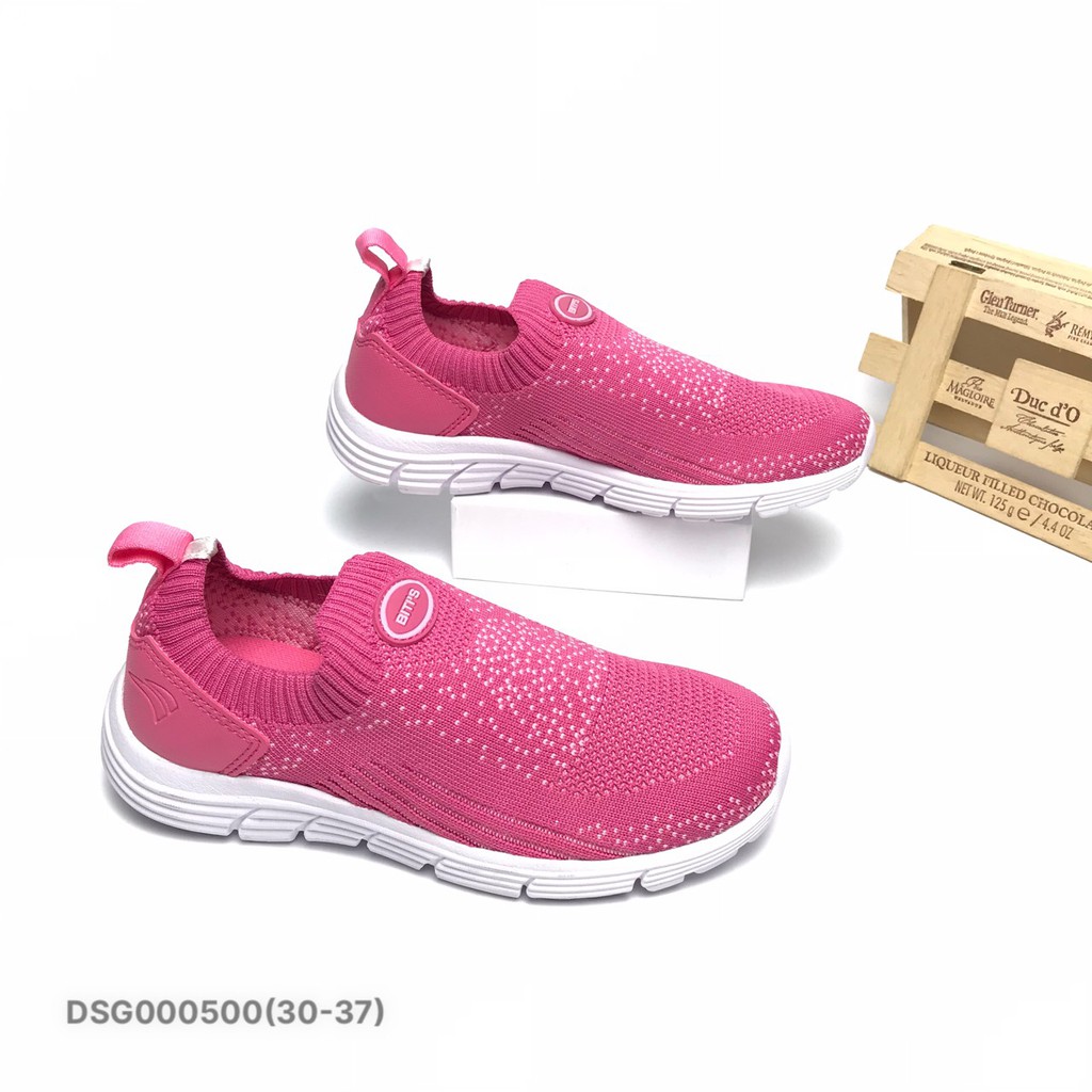 Giày thể thao trẻ em BlTIS 30-37 ❤️FREESHIP❤️ Sneakers bé trai và bé gái không dây quai dệt đế siêu nhẹ DSG 000500