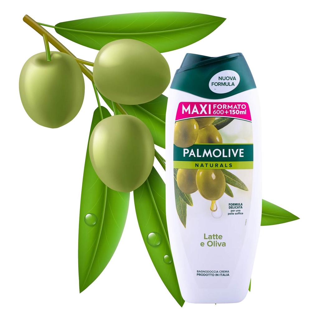 Sữa Tắm Palmolive Naturals nội địa Đức chiết xuất thiên nhiên dưỡng ẩm da 750ml Linh Giang chính hãng