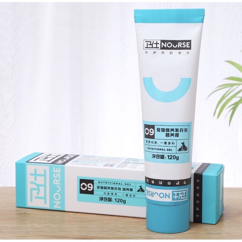 Gel dinh dưỡng bổ sung dưỡng chất, kích thích ăn ngon cho chó mèo Nourse 09 -120g