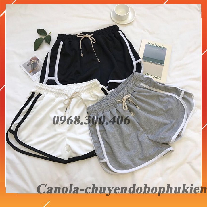 Quần short nữ mặc nhà, quần tập gym, đi thể dục thể thao chất cotton siêu mát - QS3 | BigBuy360 - bigbuy360.vn