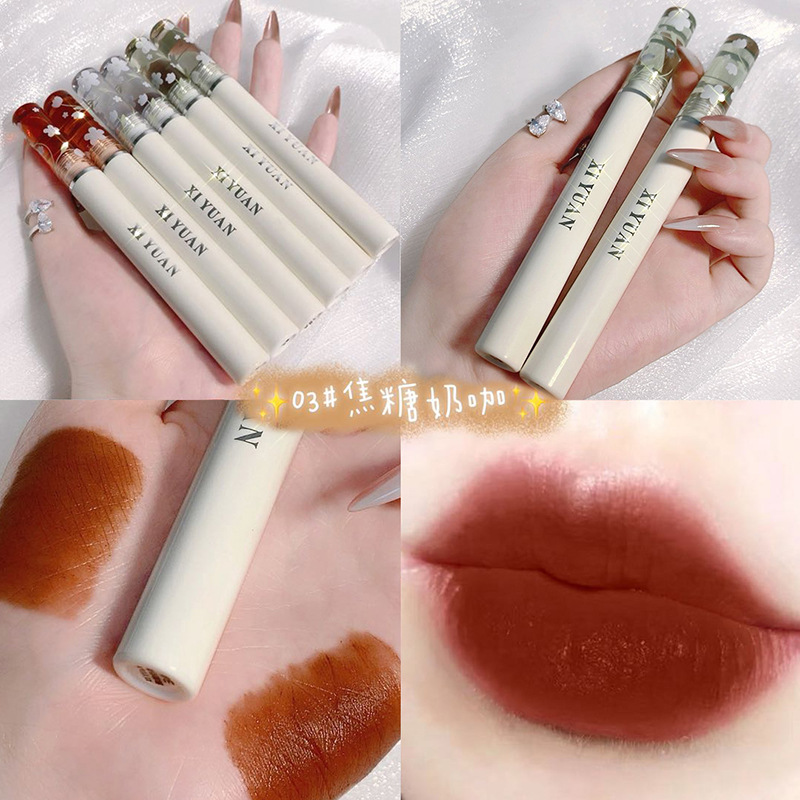 (Hàng Mới Về) Son Môi Nhung Mịn Màu Đẹp Cá Tính Cho Nữ | BigBuy360 - bigbuy360.vn