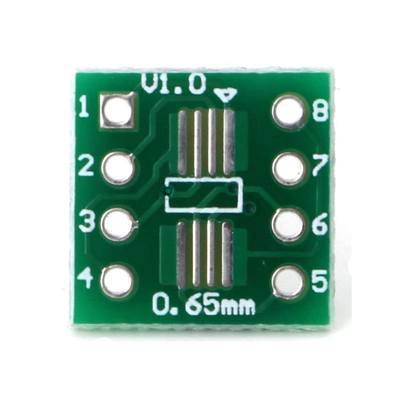Bộ 10 Bảng Mạch Chuyển Đổi SOP8 SSOP8 TSSOP8 Sang DIP8