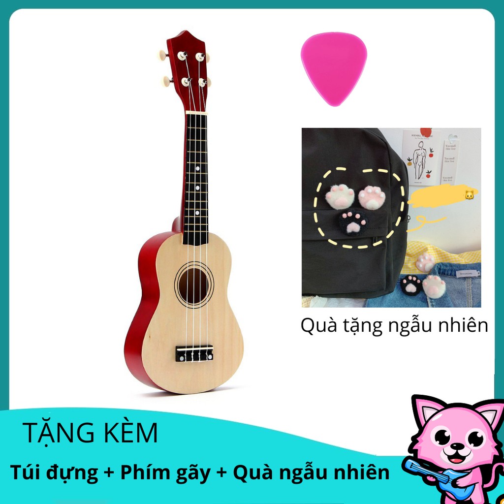 ĐÀN UKULELE SOPRANO CAO CẤP CHÍNH HÃNG  ( MUA 1 TẶNG 5 PHỤ KIỆN KÈM THEO ) - HÀNG CÓ SẴN