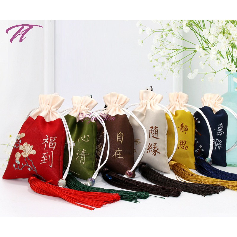 Túi gấm thêu cao cấp