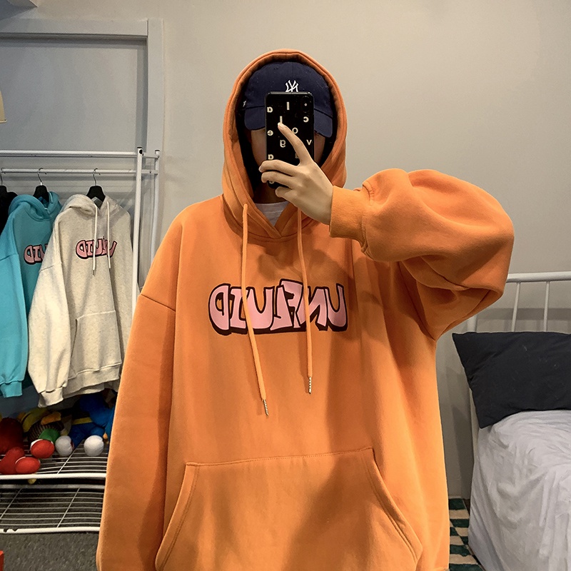 Áo hoodie kiểu dáng năng động thời trang cho nam và nữ