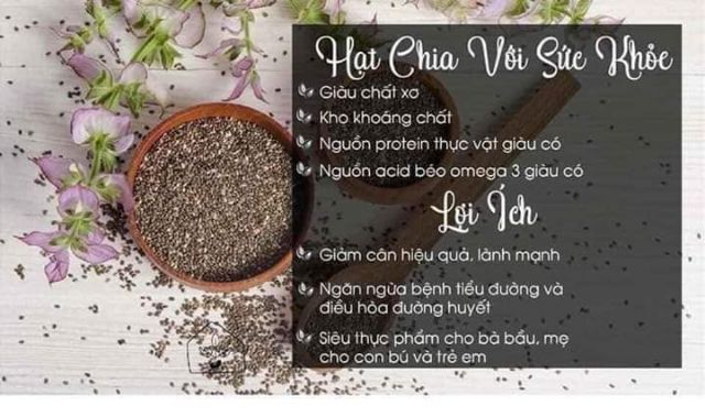 (Tặng bình)HẠT CHIA MỸ LOẠI 907G CHÍNH HÃNG 100%