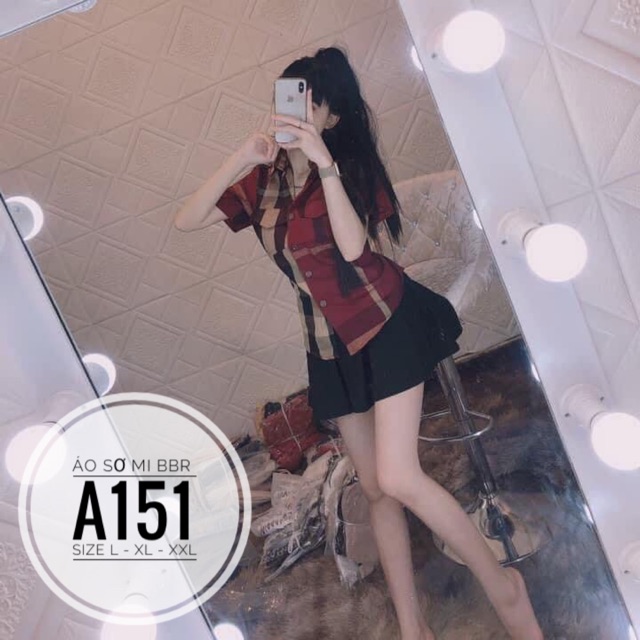 Bigsize Áo sơ mi BBR A151