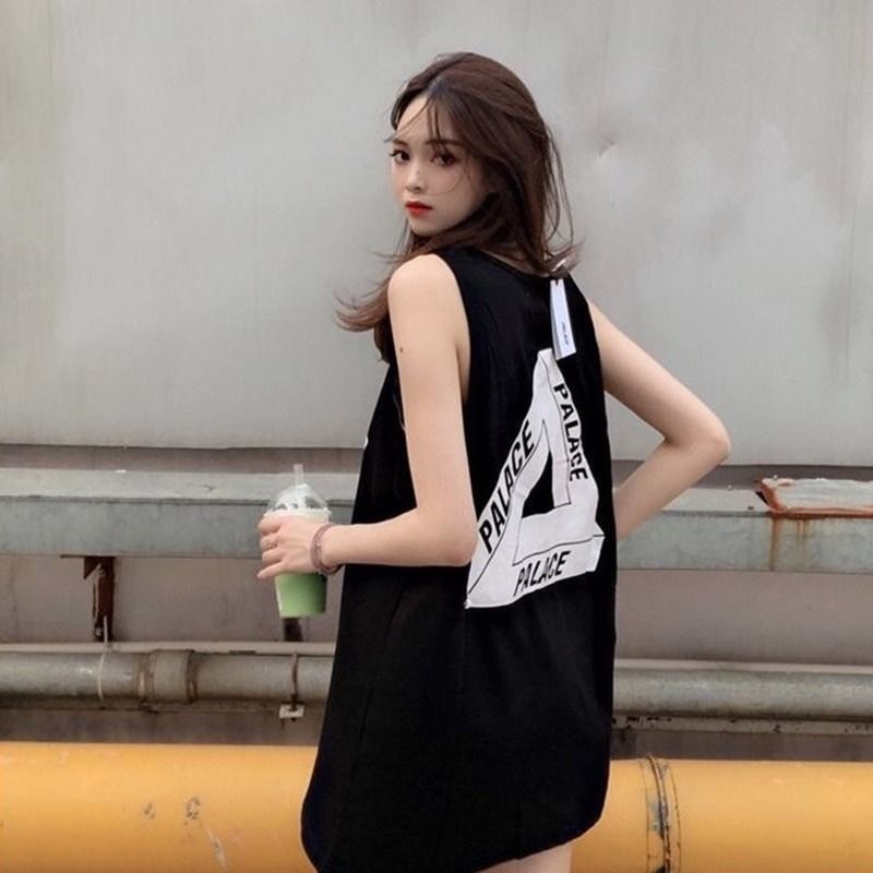 Váy Tanktop Comes Dáng Xuông PHULA Nữ 🌸 [FREESHIP] Đầm Sát Nách Hình Basic Trơn Màu ĐEN | TRẮNG | XANH Ulzzang | BigBuy360 - bigbuy360.vn