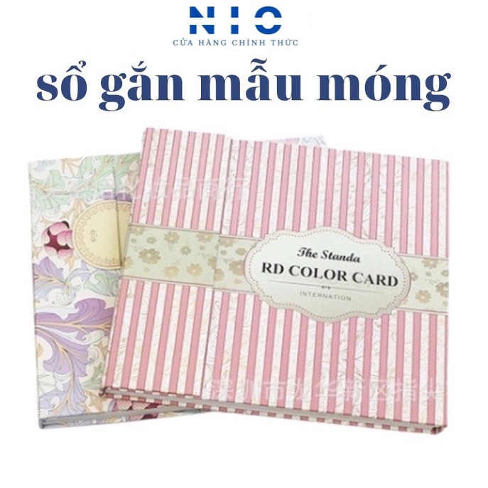 sổ mẫu móng ( loại nhỏ 120 mầu )