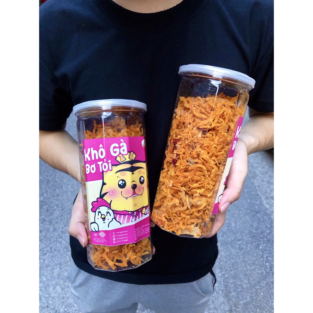 KHÔ GÀ BƠ TỎI 300GR | VƯƠNG LÃO HỔ | BigBuy360 - bigbuy360.vn