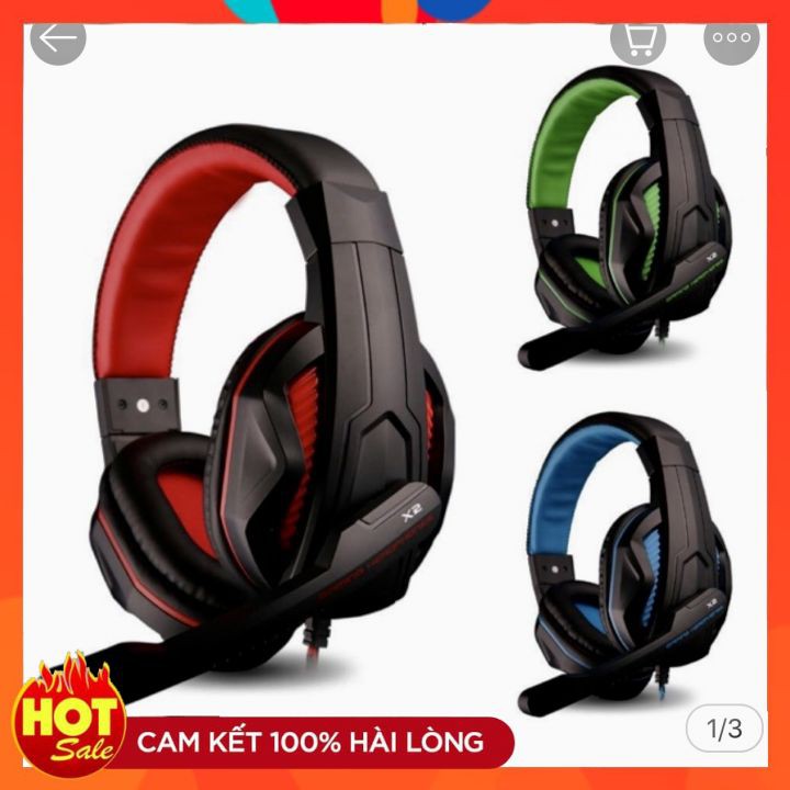 Tai nghe chụp tai Ovan X2-Pro- headphone led chuyên game an toàn khi sử dụng