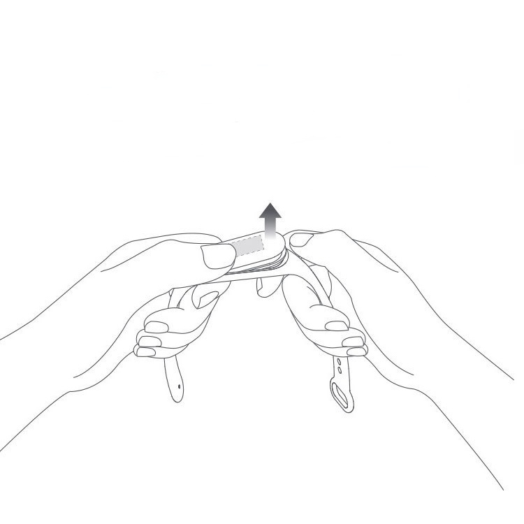 Dây đeo họa tiết hoạt hình tiện lợi cho Xiaomi Mi Band 3/4