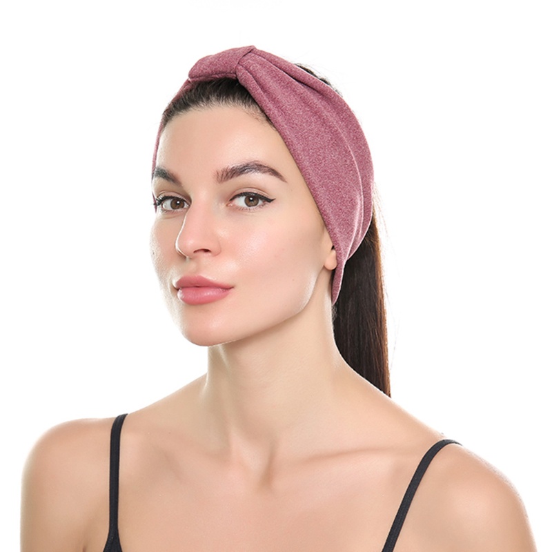 Băng Đô Len Giả Thắt Nơ Xinh Xắn Cho Nữ