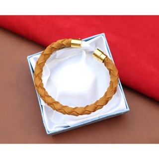 Vòng đeo tay handmade da thật