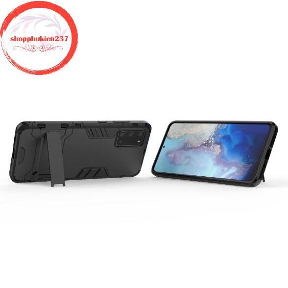 Ốp lưng Samsung S20 , S20 Plus , S20 Ultra Ốp Chống Sốc Iron Ver 1 Cao Cấp Có Giá Đỡ