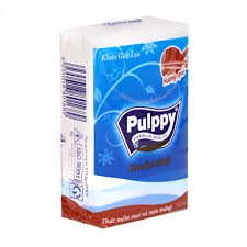 Khăn giấy bỏ túi Pulppy --1 lốc có 10 gói