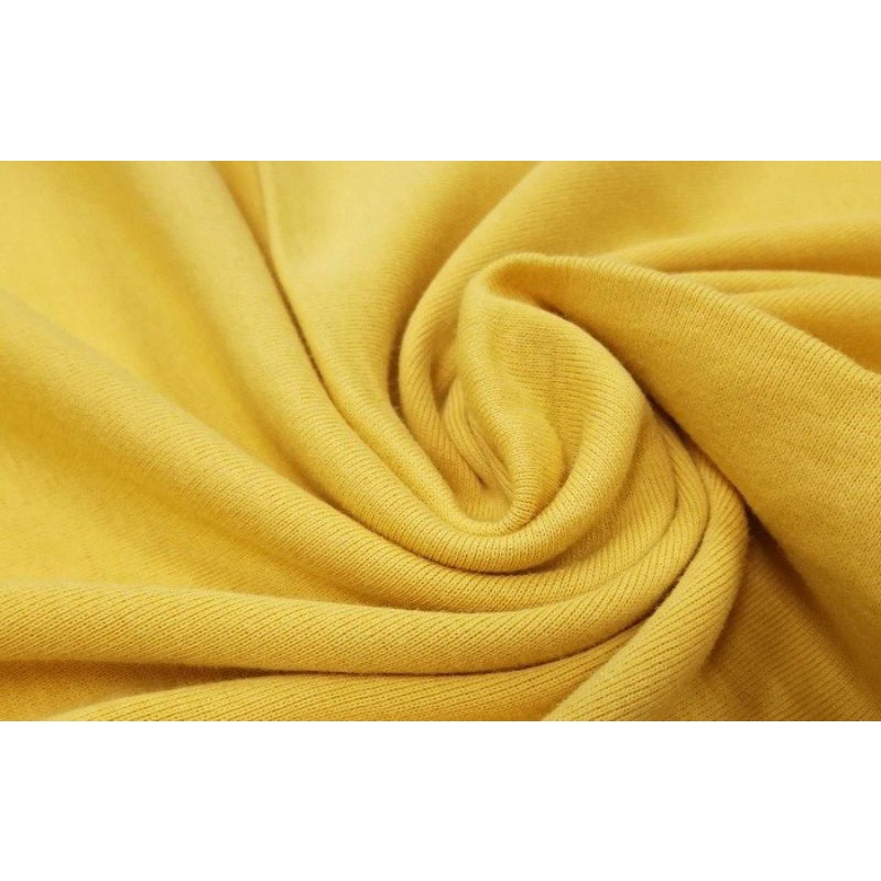Áo thun nam màu vàng ép logo trắng có bigsize 40 - 80kg