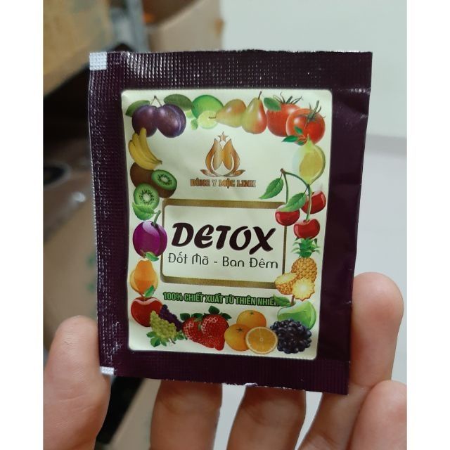 Detox tan mỡ ban đêm Đông y Mộc Linh