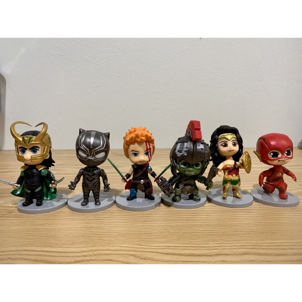 Mô hình nhân vật siêu anh hùng Avenger Và DC Loại I