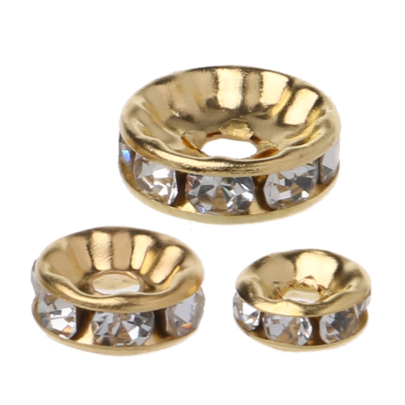 Bộ Hạt Xỏ Vòng Tay / Vòng cổ Thủ Công DIY Bằng Hợp Kim Dành Cho Bé Gái