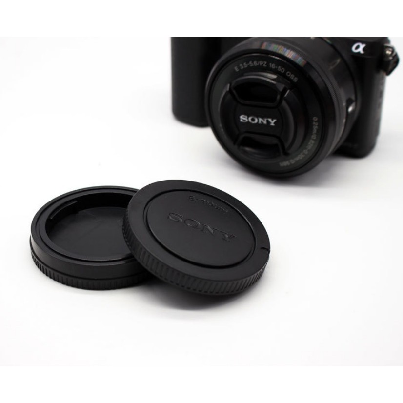 nắp body sony và nắp sau lens sony (1 bộ)