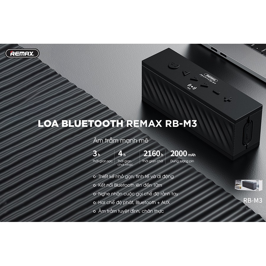 Loa Bluetooth Remax RB-M3