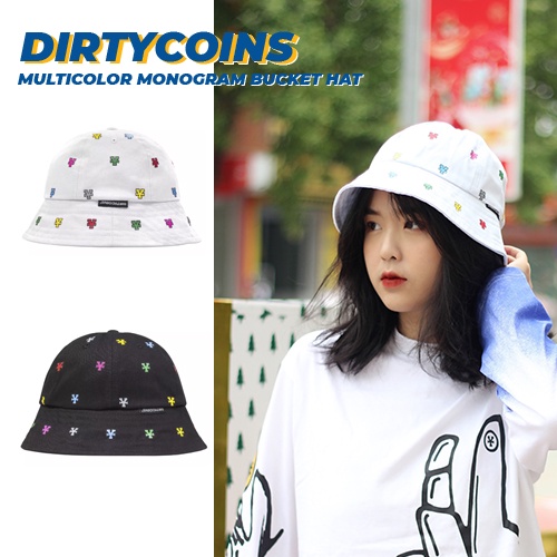 Nón DirtyCoins Multicolor Monogram Bucket Hat