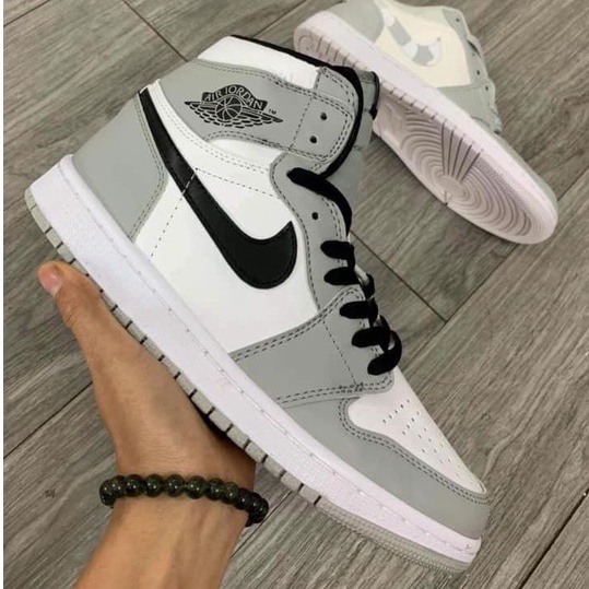 Giày Sneaker Jordan AF1 cao cấp full bill box - Giày thể thao nam nữ cổ cao màu đen trắng, xám, JD phối đồ cực chất M12 | BigBuy360 - bigbuy360.vn