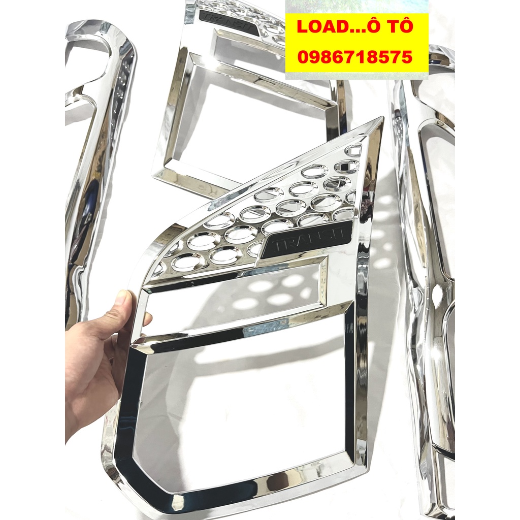 Ốp Viền Đèn Pha, Hậu Ford Transit 2014-2023 Mẫu Nhựa ABS Mạ Crom Sáng Bóng