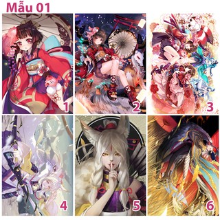 Poster / Tranh dán tường game ÂM Dương Sư- Onmyoji