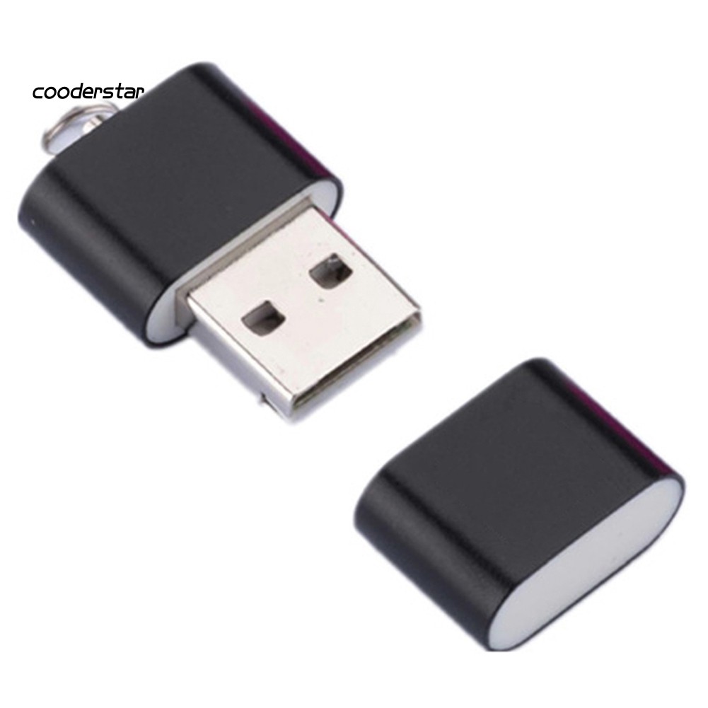 Đầu Đọc Thẻ Nhớ Usb 2.0 Tf Bằng Hợp Kim Nhôm