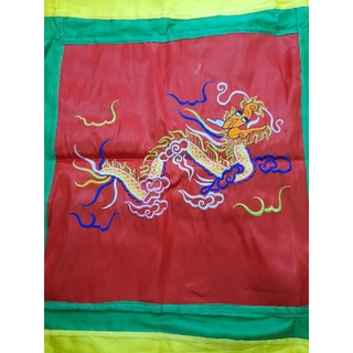 Cờ ông thêu rồng 2 mặt