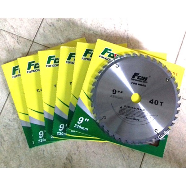 LƯỠI CƯA GỖ FAVI ĐƯỜNG KÍNH 205 MM  * 40 RĂNG CAO CẤP