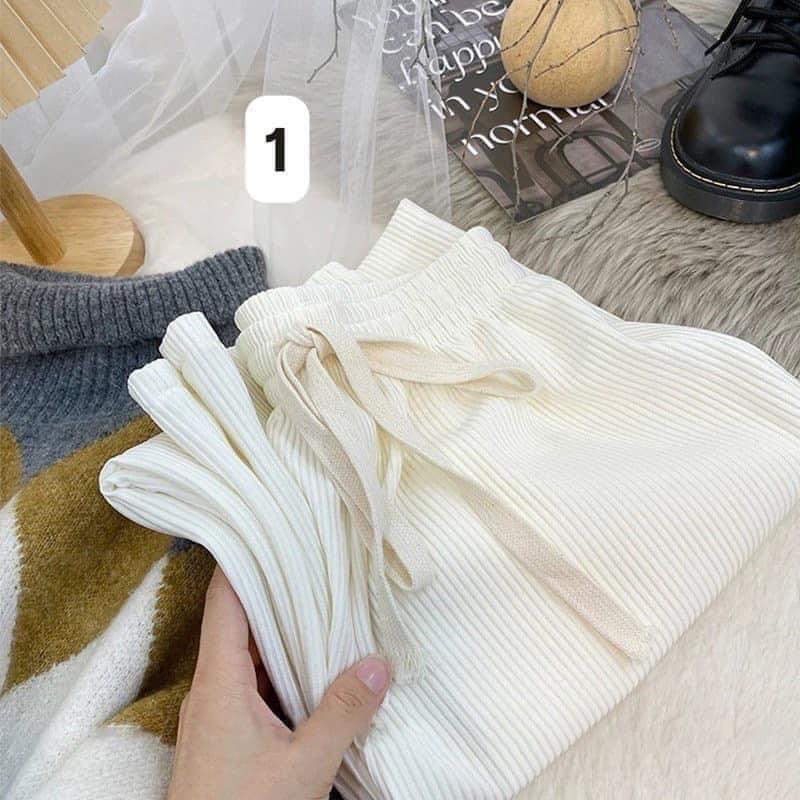 QUẦN XUÔNG GÂN TĂM DÁNG DÀI