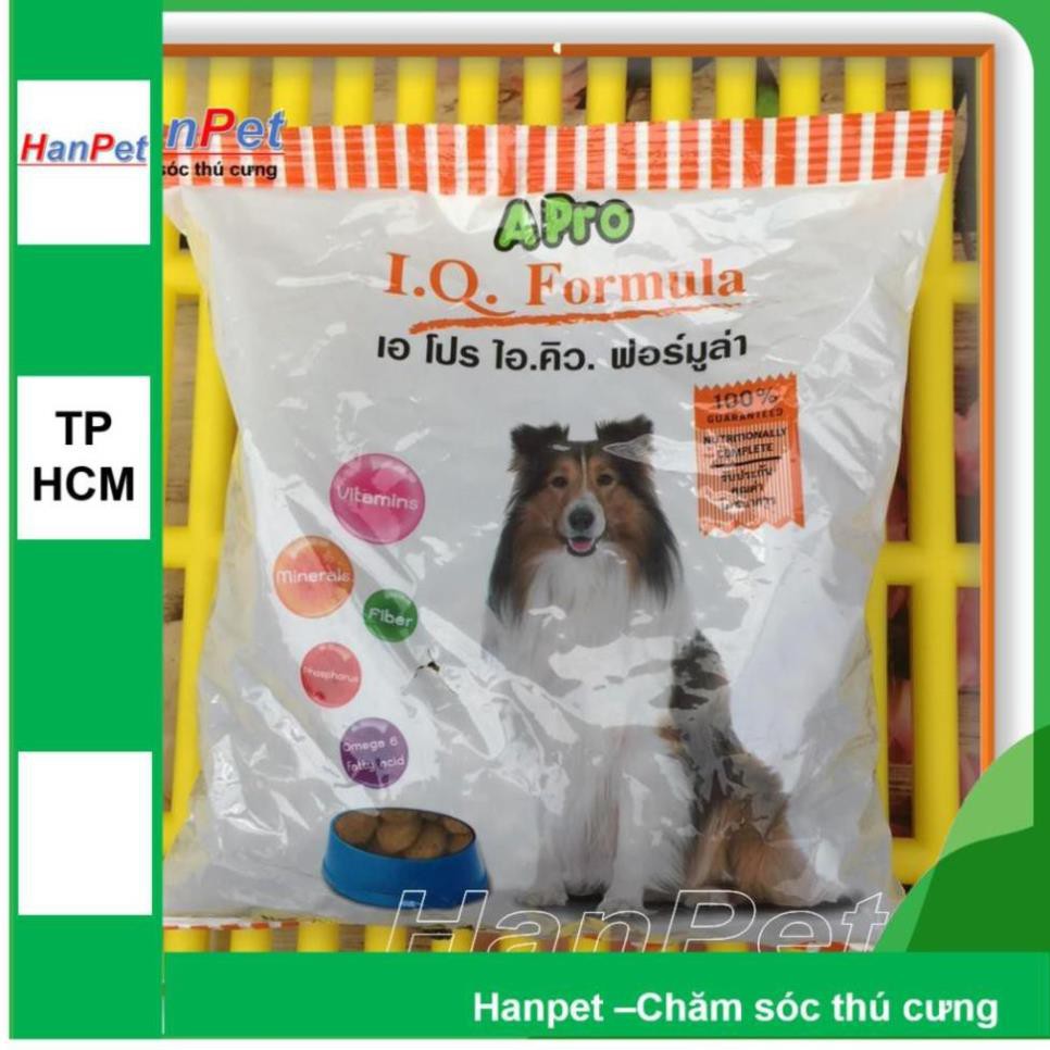 Hanpet.GV- COMBO 5 GÓI (mỗi gói 500gr) Thức ăn dạng viên cho chó APRO- xuất xứ Thái Lan-