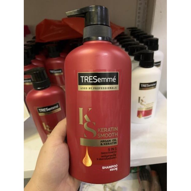 Dầu gội TRESemme thái lan 450ml ( mầu đỏ )