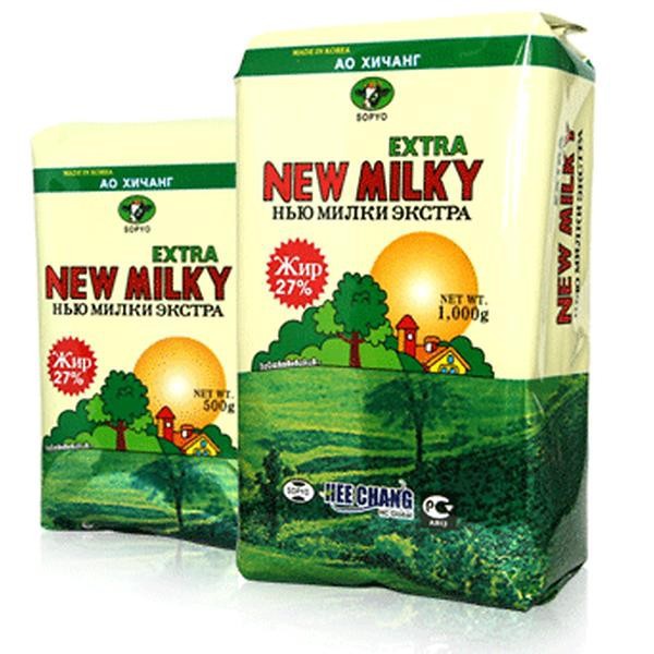 SỮA BÉO NGA NEW EXTRA MILKY BỊCH 1KG [Hàng Nhật Nội Địa] [date 15/4/2022]