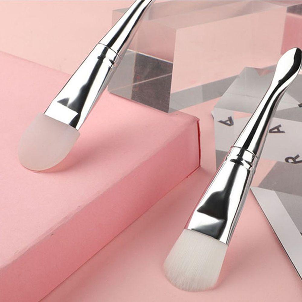 OCEANMAP Cọ Trang Điểm Hai Đầu Bằng Silicone Mềm Kèm Muỗng Chăm Sóc Da Mặt