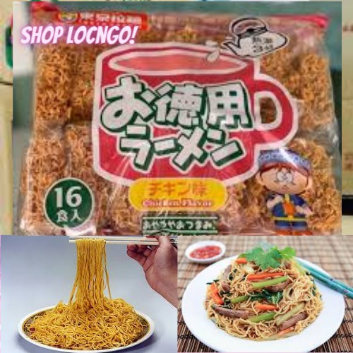 Mì ăn liền Tokyo Noodle Nhật Bản- vị gà cho bé- Bịch 480g (Bịch 16 gói)  by Shop LocNgo